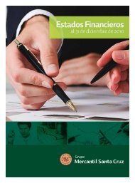 directores y ejecutivos índice - Banco Mercantil Santa Cruz