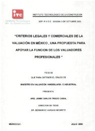 criterios legales y comerciales de la valuación ... - Acceso al sistema