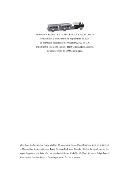 juegos y juguetes tradicionales en jalisco - Gobierno de Jalisco ...