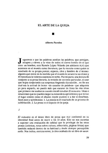El Arte De La Queja Alberto Paredes Si Necesitas Algun Libro