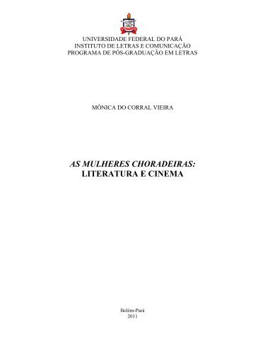 as mulheres choradeiras - Repositório Institucional da UFPA ...