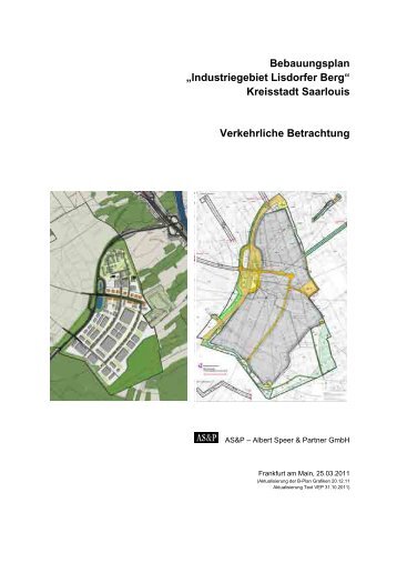 Bebauungsplan „Industriegebiet Lisdorfer Berg“ Kreisstadt Saarlouis ...