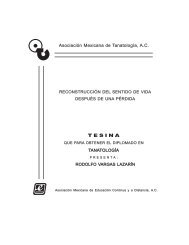 T E S I N A - Asociación Mexicana de Tanatología, AC