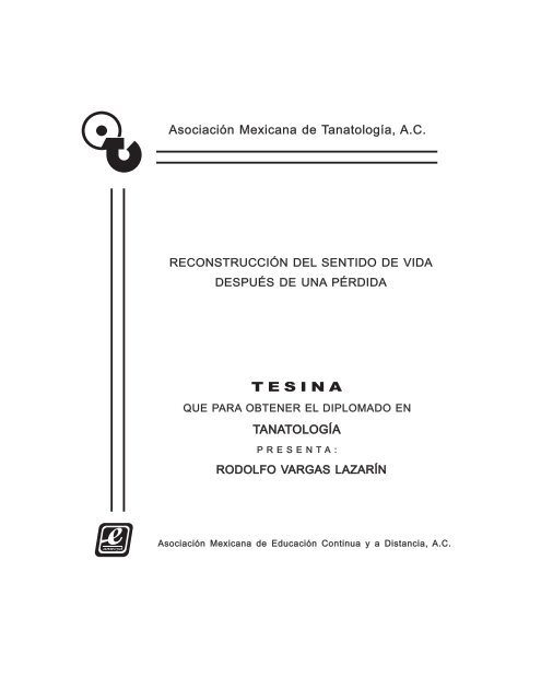 T E S I N A - Asociación Mexicana de Tanatología, AC