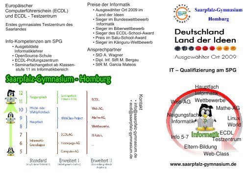 Informatik-Profil - Saarpfalz-Gymnasium Homburg