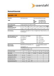 Werkstoff-Datenblatt Saarstahl - C22