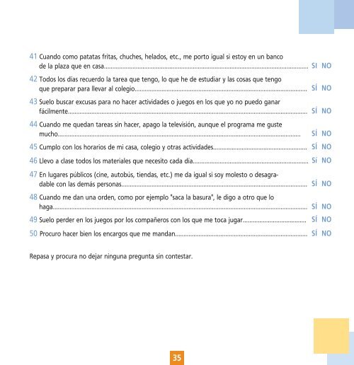 Desarrollo de conductas responsables - Navarra