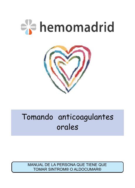 Tomando anticoagulantes orales - Hemomadrid