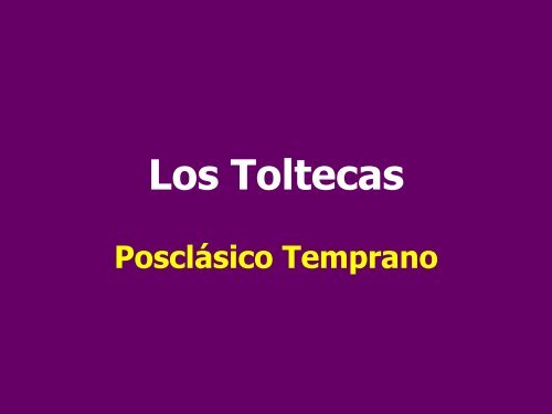 Los Toltecas