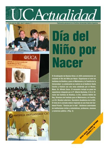 Día del Niño por N a c e r - Universidad Católica Argentina