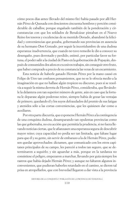 historia de la conquista y población de la provincia de venezuela