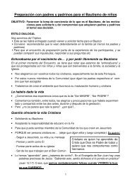 Guión para la catequesis