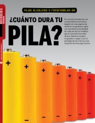 ¿CUÁNTO DURA TU - Revista del Consumidor