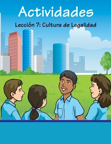 Actividad Lección No.7: Cultura de Legalidad. Estado de Derecho y ...