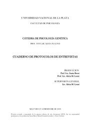 cuaderno de protocolos de entrevistas - Facultad de Psicología ...