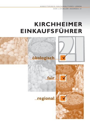 ökologisch, fair, regional - Sabine Weissinger