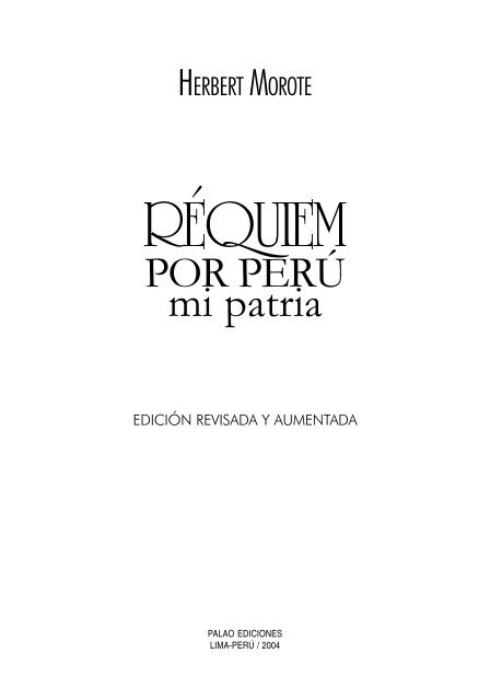 REQUIEM POR EL SUEÑO AMERICANO - Diccionario Abierto de Español