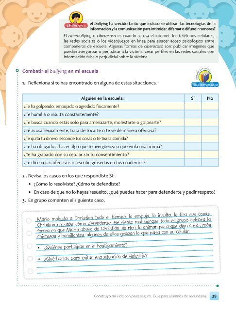 Guía para alumnos de secundaria - Conade