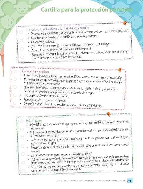 Guía para alumnos de secundaria - Conade