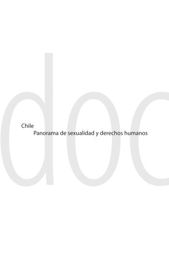 Chile: Panorama de Sexualidad y Derechos ... - Artemisa Noticias