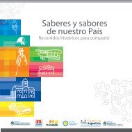 Saberes y sabores de nuestro País - Ministerio de Desarrollo Social