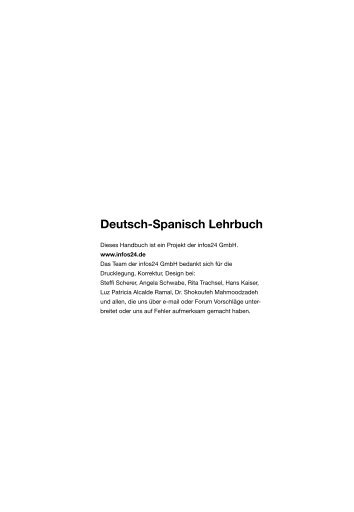 Deutsch-Spanisch Lehrbuch