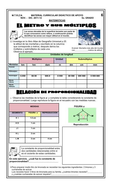 Quinto - Dirección de Educación Primaria