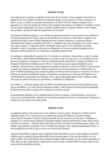 Bajar Historia de la Química en PDF - Laboratorio de Química de ...