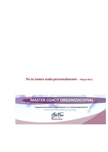 No te tomes nada Personalmente.pdf - Escuela Internacional de ...