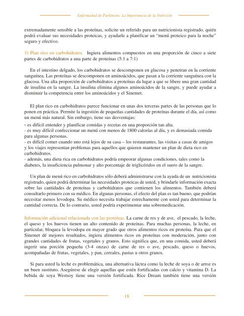 La Nutrición. pdf ( 1.11Mb ) - Parkinson Blanes