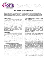 Piojos, la sarna y el embarazo - Organization of Teratology ...