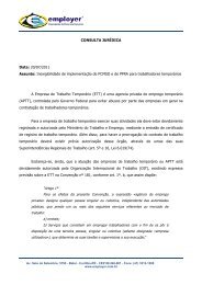 Inexigibilidade de implementação de PCMSO e de PPRA para ...