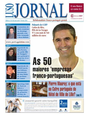 maiores 'empresas franco-portuguesas' - Luso Jornal