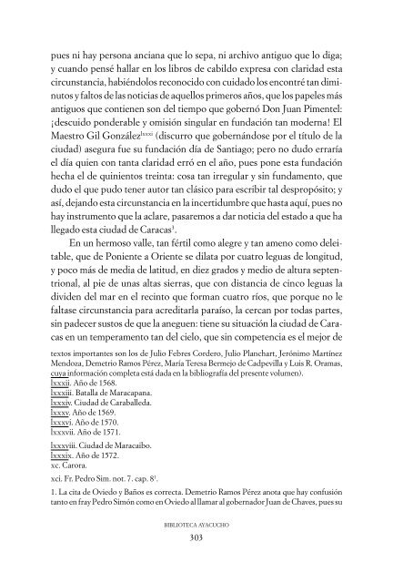 HISTORIA DE LA CONQUISTA Y POBLACIÓN DE ... - Venciclopedia