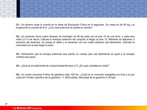 La energía y sus manifestaciones - IES Campanillas