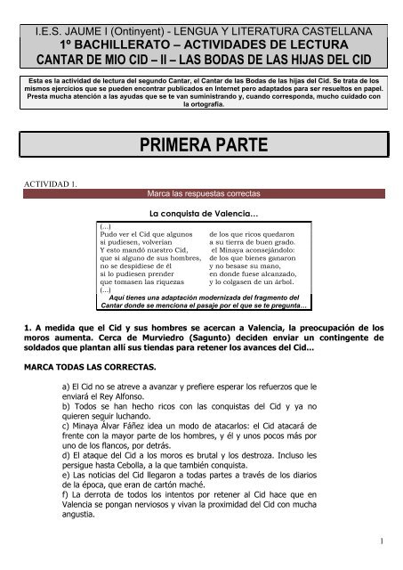 CANTAR DE MIO CID - BODAS.pdf - ontinyentcastellano