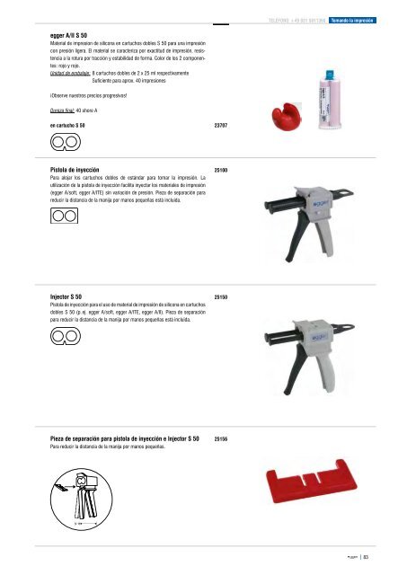 Otoplásticas Técnica de laboratorio Protección auditiva - Egger