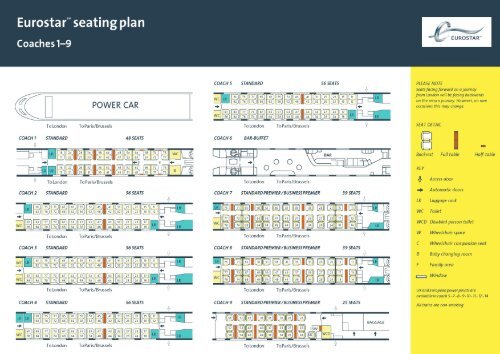 Eurostar Seating Chart