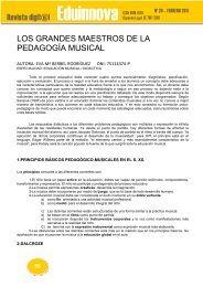 los grandes maestros de la pedagogía musical - Eduinnova