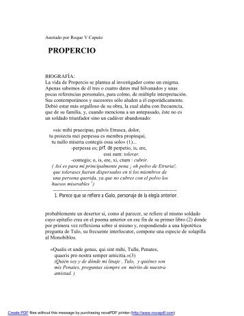 PROPERCIO - EveryOneWeb