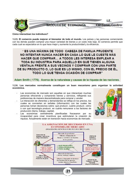 modulo economia ciclo v grado decimo - INSTITUCION EDUCATIVA ...