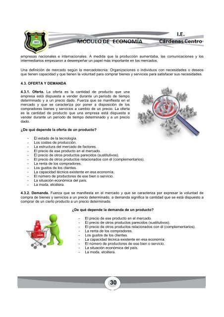 modulo economia ciclo v grado decimo - INSTITUCION EDUCATIVA ...