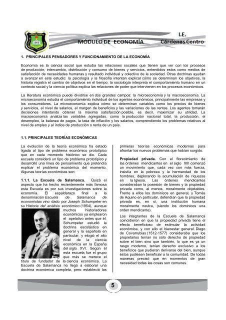 modulo economia ciclo v grado decimo - INSTITUCION EDUCATIVA ...