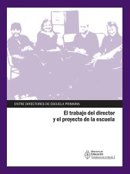 El trabajo del director y el proyecto de la escuela - Repositorio ...