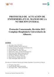 Protocolo de Nutrición Enteral - Complejo Hospitalario Universitario ...