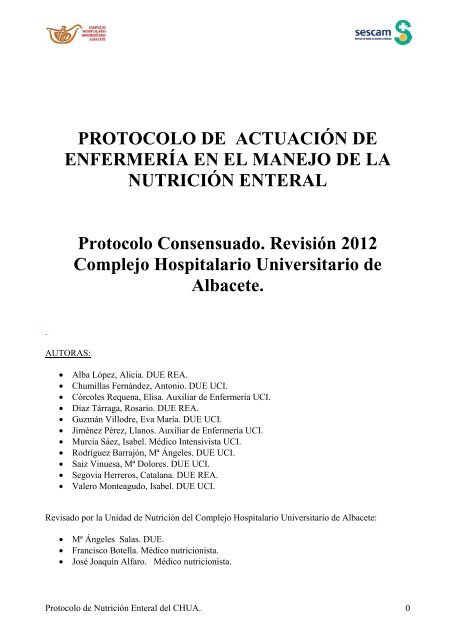 pautas espen nutrición enteral diabetes