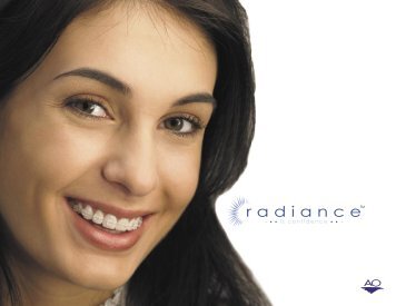 Radiance - American Orthodontics Deutschland