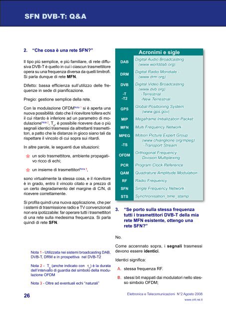 Agosto 2008 - Rai - Centro Ricerche e Innovazione Tecnologica ...