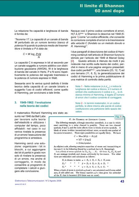 Agosto 2008 - Rai - Centro Ricerche e Innovazione Tecnologica ...