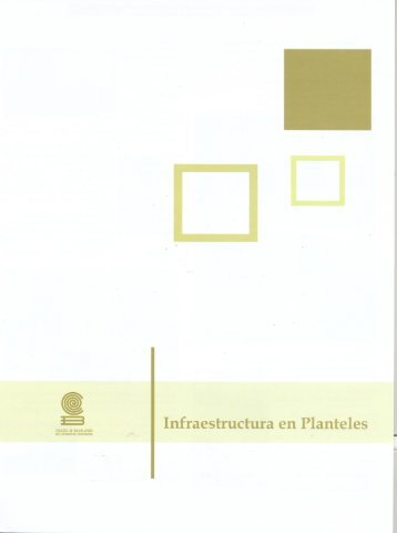 Infraestructura en Planteles - COBACH